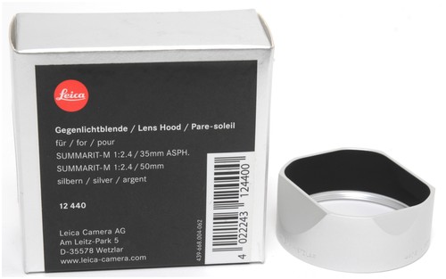 Leica lens hood for - lens, 2.4/35mm