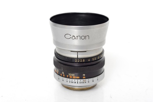 Uncommon canon 50mm 2 - 50mm, f/2.2