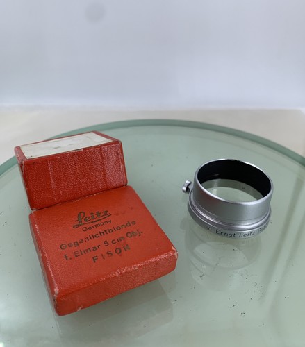 Leica fison metal lens hood - leica,