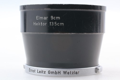 Exc leica leitz lens - leitz, hood