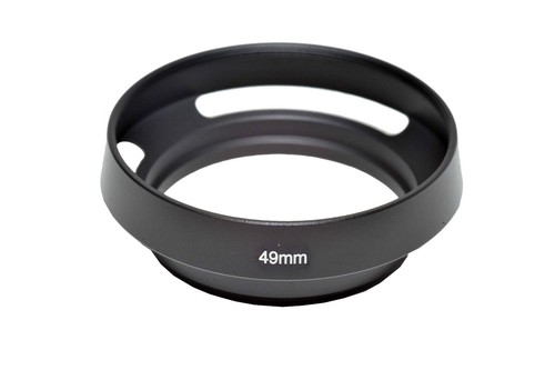 49mm metal lens hood - metal,