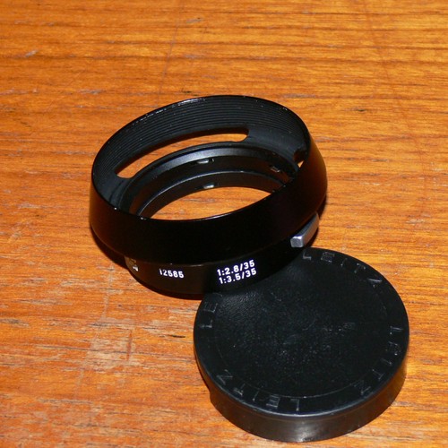 Leica leitz lens - hood, 12585