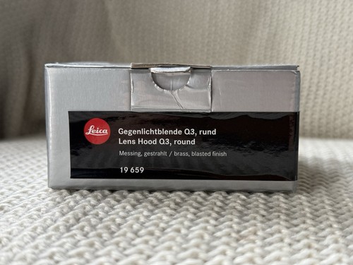 Leica brass lens hood 19659 - hood,
