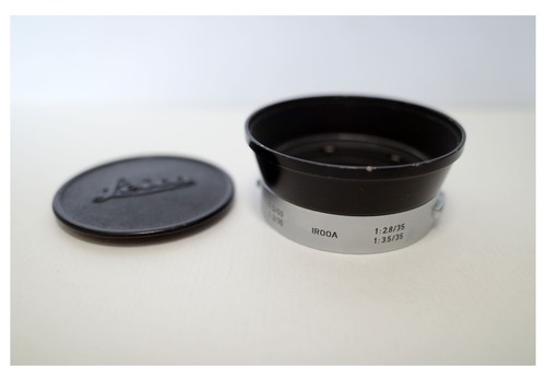 Leica leitz wetzlar lens hood - leica,