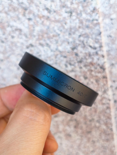 Black metal screw - black, lens