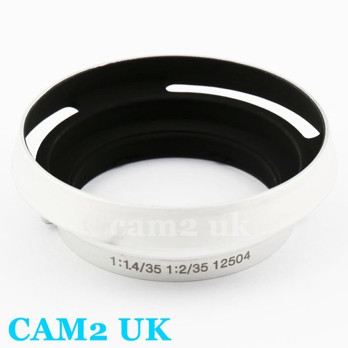 Metal lens hood for - lens,